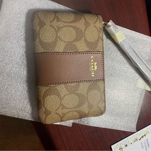 Coach wristlet (small) NWT